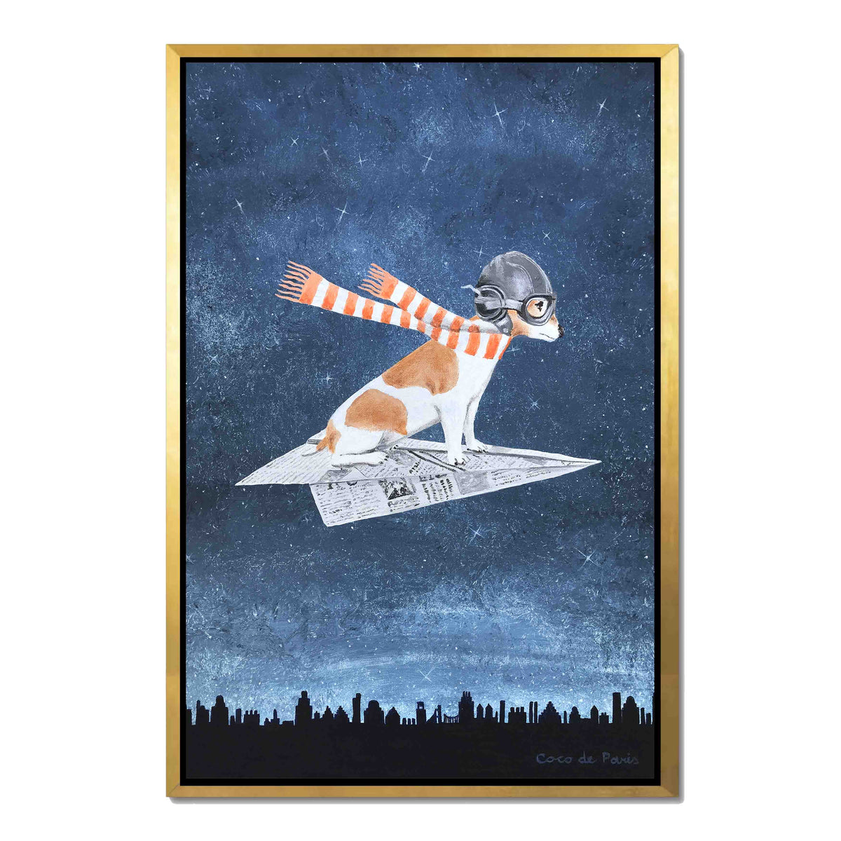 Fernwood Axis Terrier Canvas Wall Art — gallery image 32