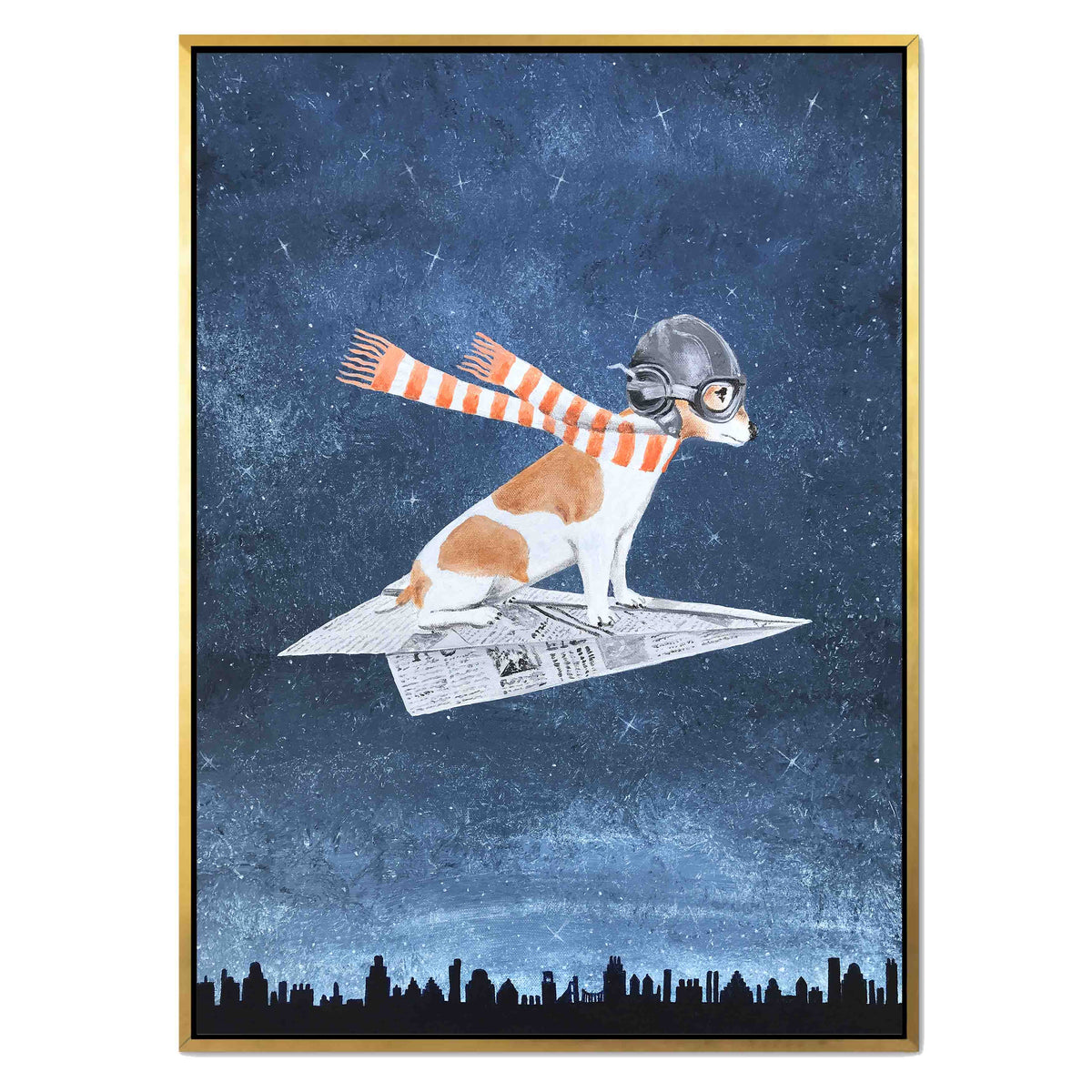 Fernwood Axis Terrier Canvas Wall Art — gallery image 30