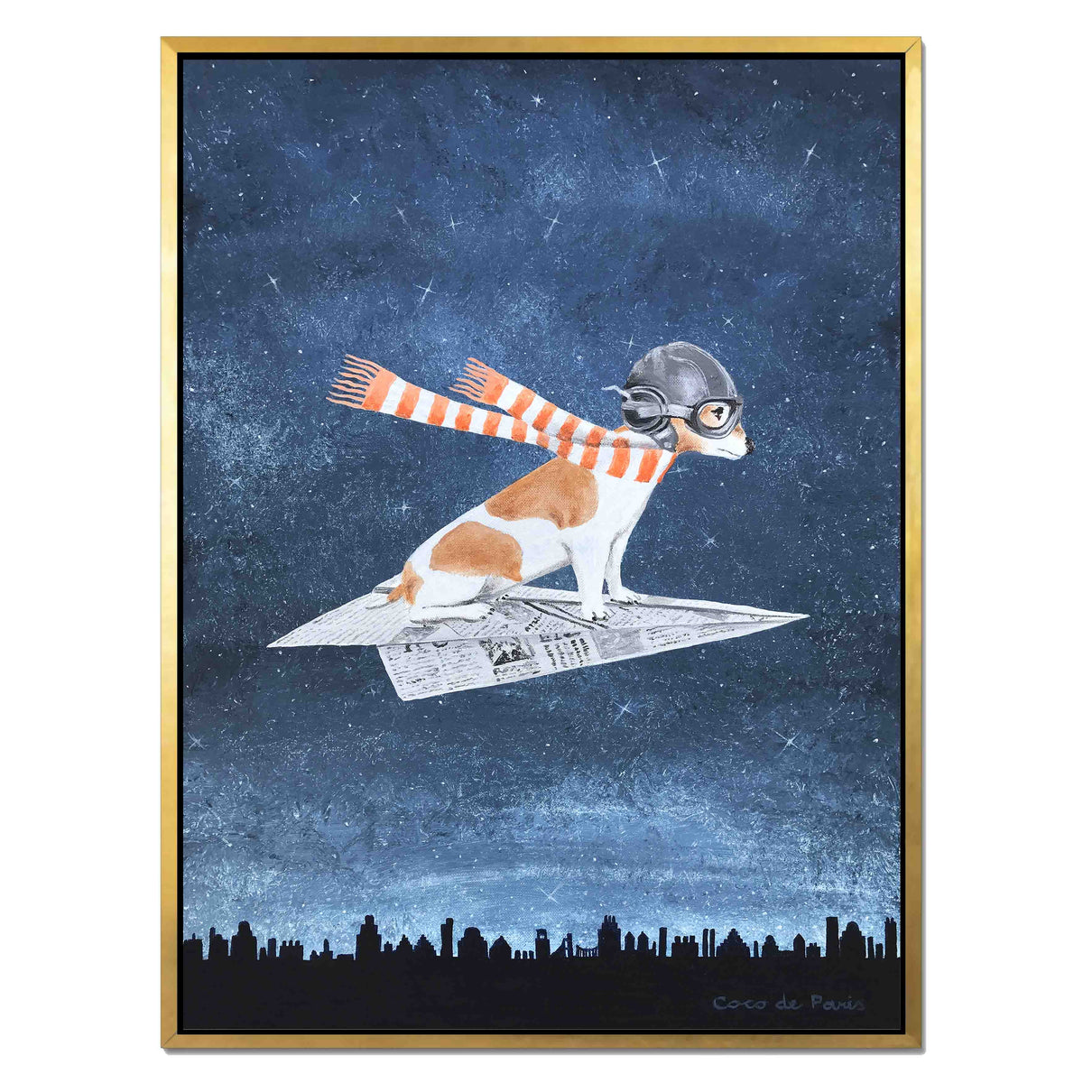 Fernwood Axis Terrier Canvas Wall Art — gallery image 33