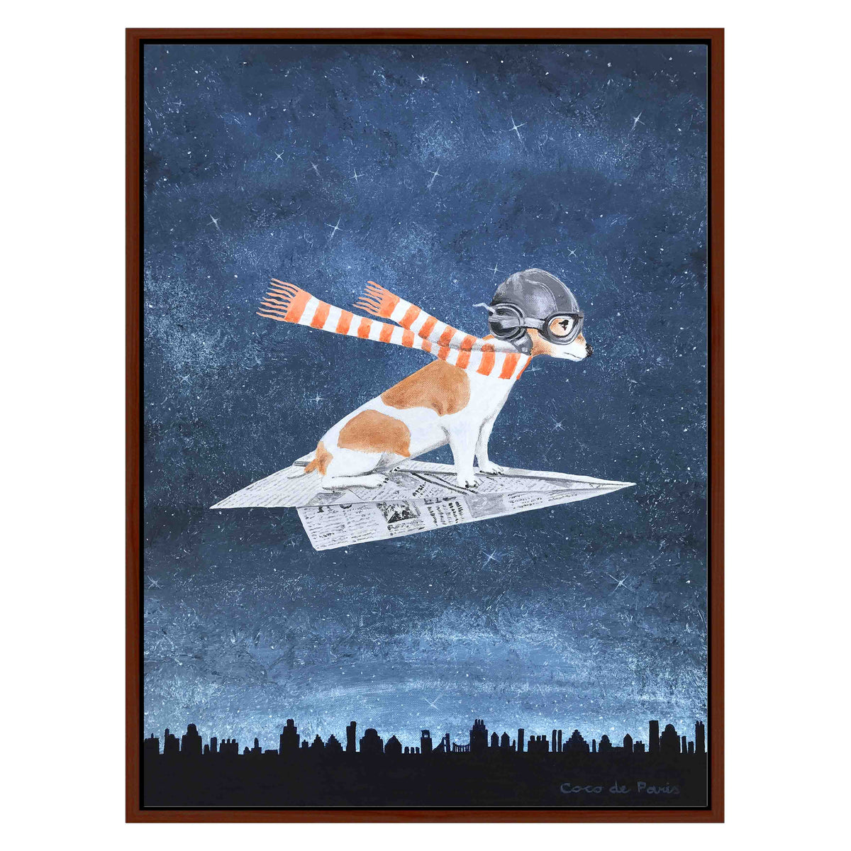 Fernwood Axis Terrier Canvas Wall Art — gallery image 27