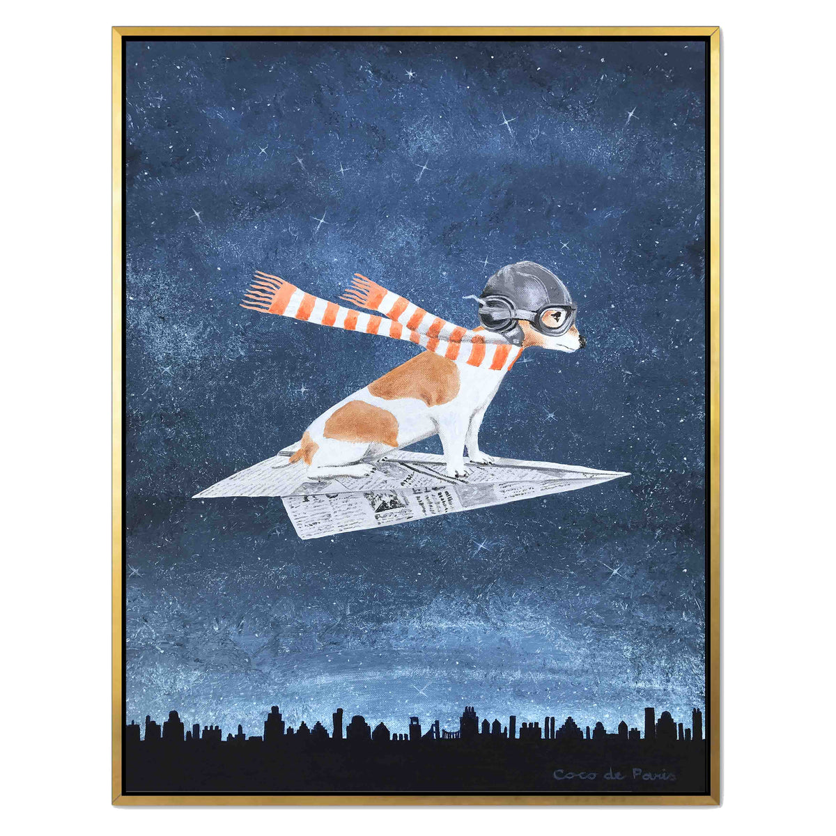 Fernwood Axis Terrier Canvas Wall Art — gallery image 29