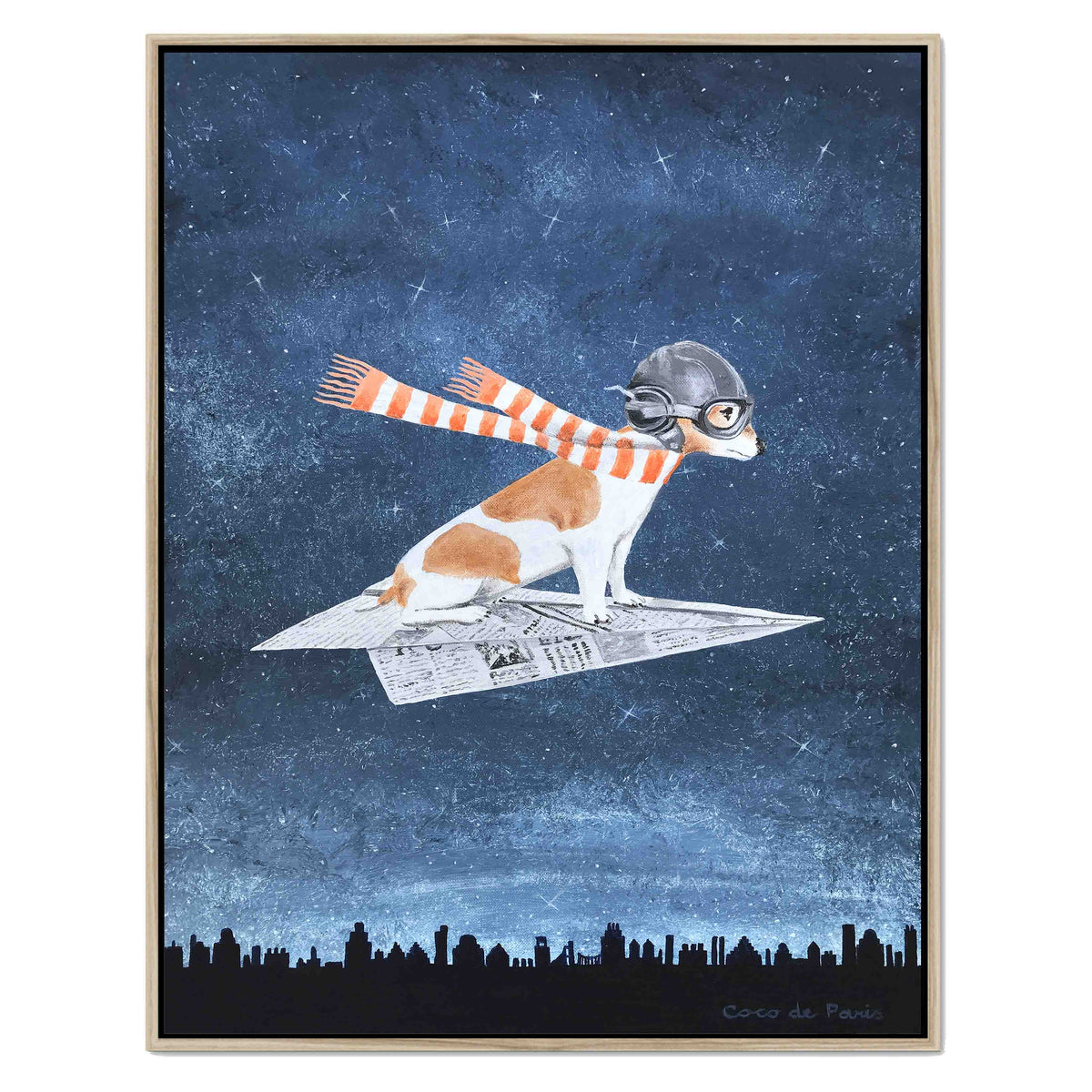 Fernwood Axis Terrier Canvas Wall Art — gallery image 35