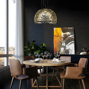Hawick Frame Crystal Dome Chandelier — gallery image 4
