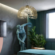 Hawick Frame Crystal Dome Chandelier — gallery image 5