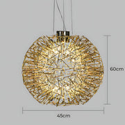 Hawick Frame Crystal Dome Chandelier — gallery image 14