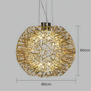 Hawick Frame Crystal Dome Chandelier — gallery image 16