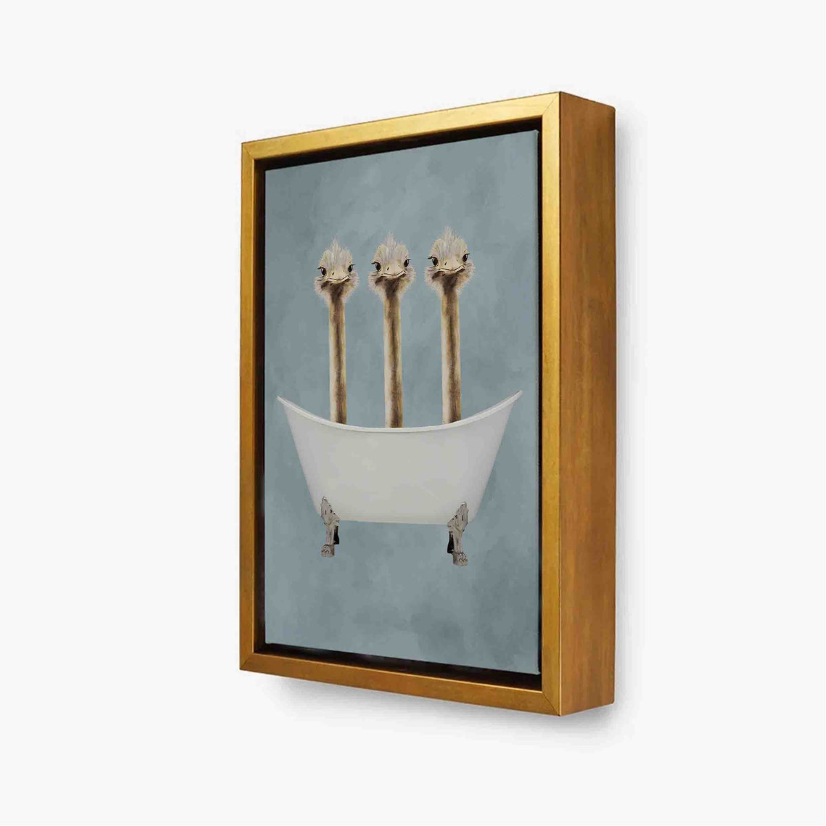 Briarley Axis Ostrich Canvas Wall Art — gallery image 10
