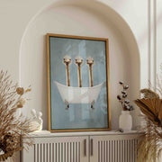 Briarley Axis Ostrich Canvas Wall Art — gallery image 5