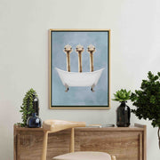 Briarley Axis Ostrich Canvas Wall Art — gallery image 6