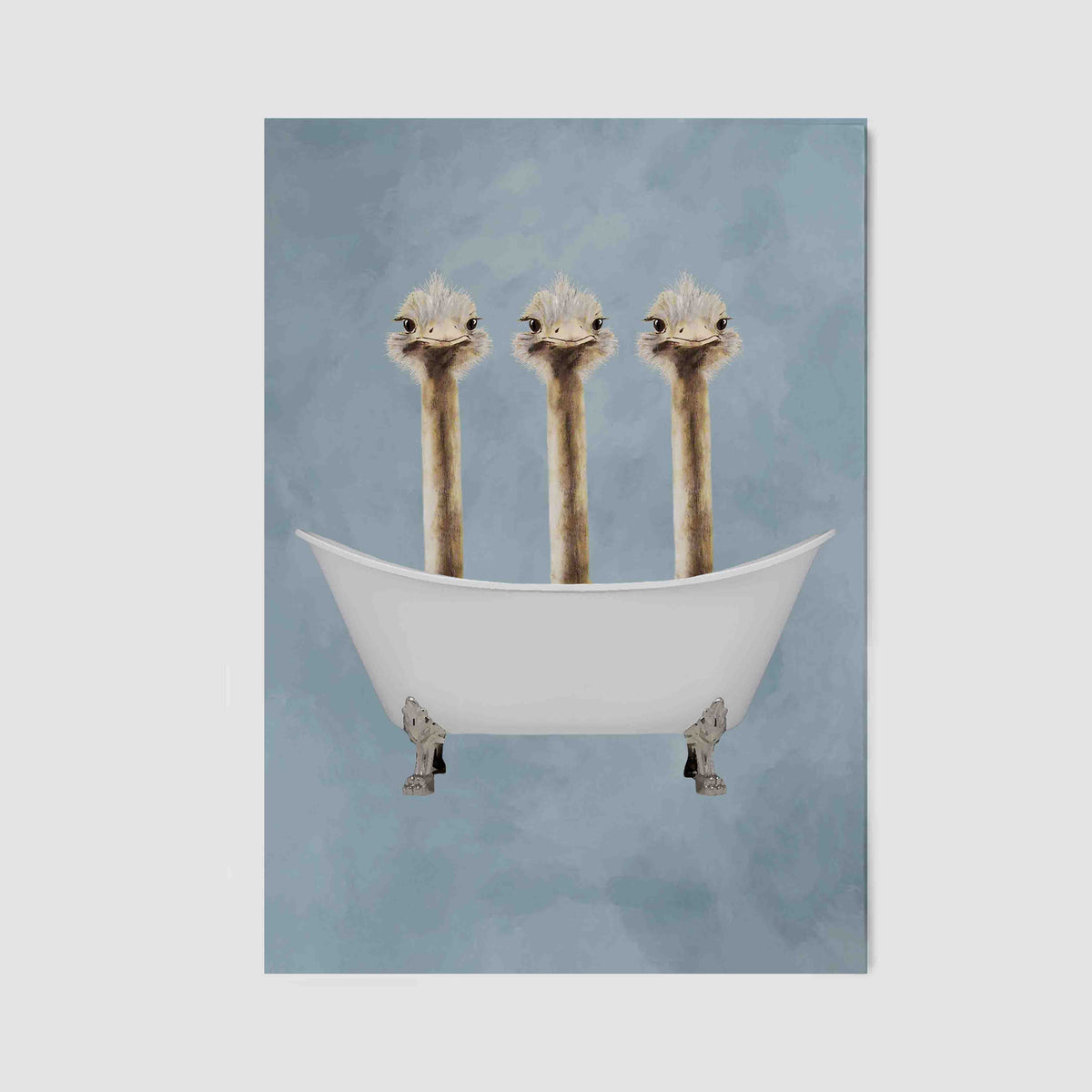 Briarley Axis Ostrich Canvas Wall Art — gallery image 13