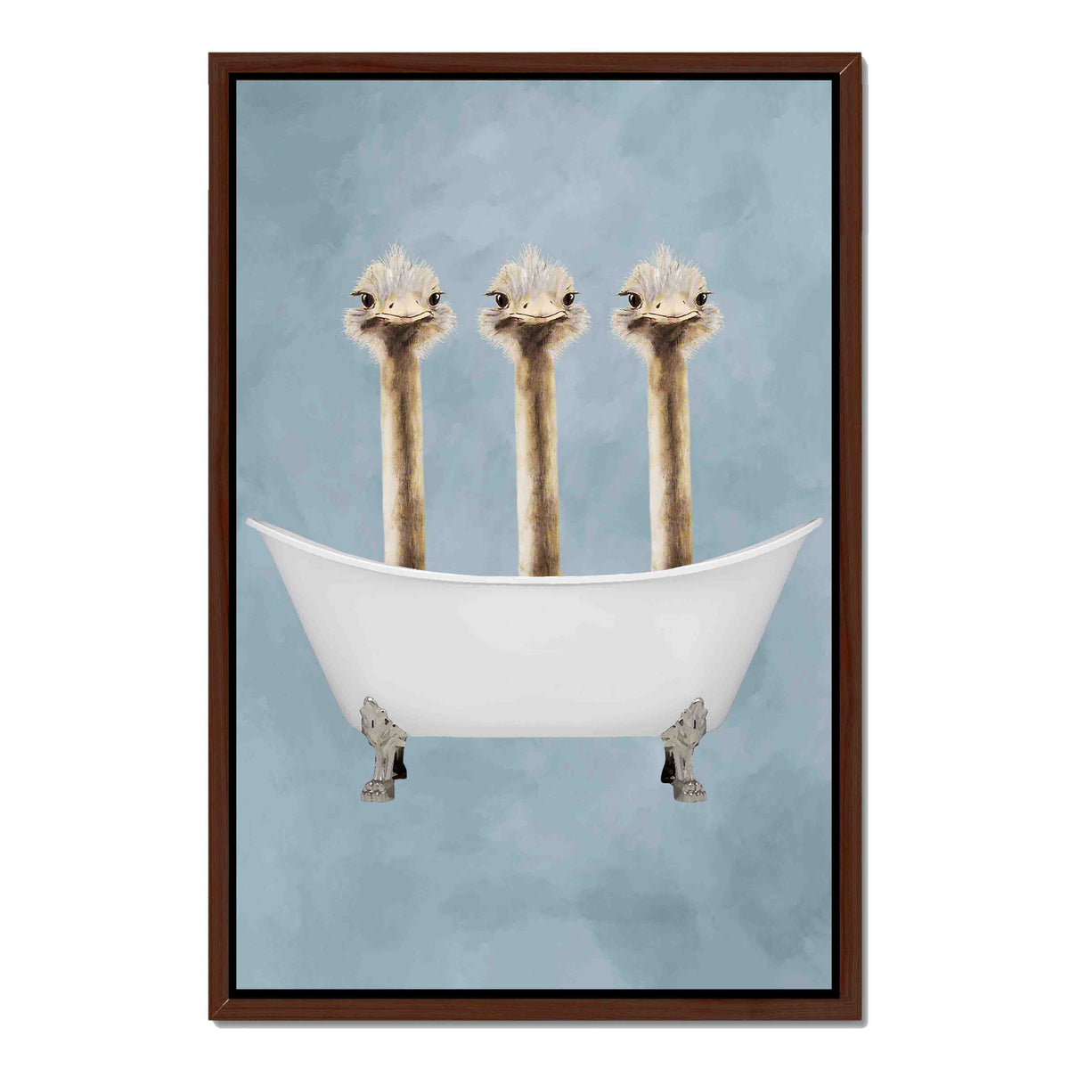 Briarley Axis Ostrich Canvas Wall Art — gallery image 24