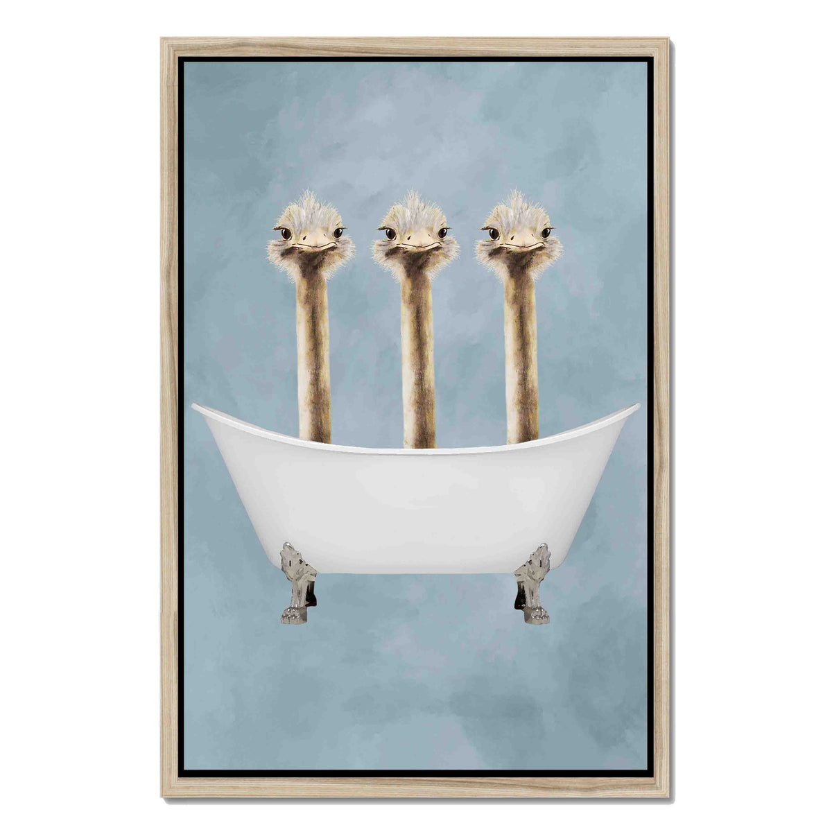 Briarley Axis Ostrich Canvas Wall Art — gallery image 47