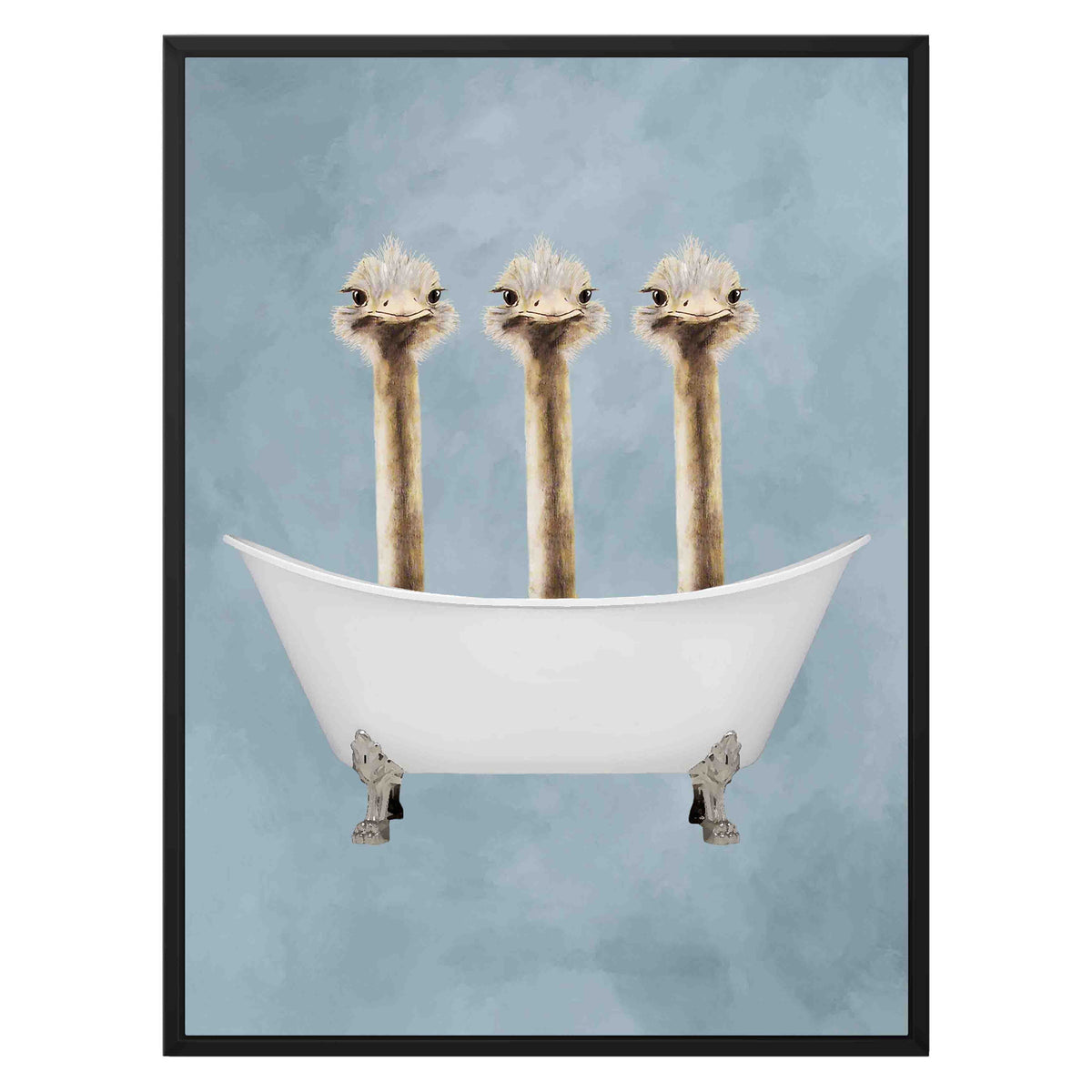 Briarley Axis Ostrich Canvas Wall Art — gallery image 21