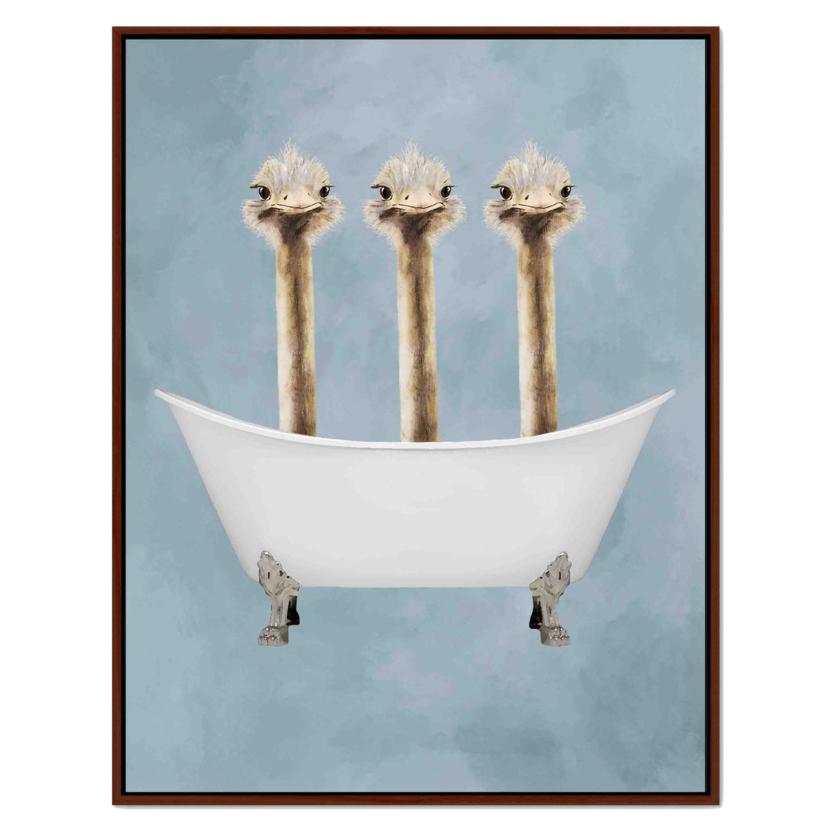 Briarley Axis Ostrich Canvas Wall Art — gallery image 41