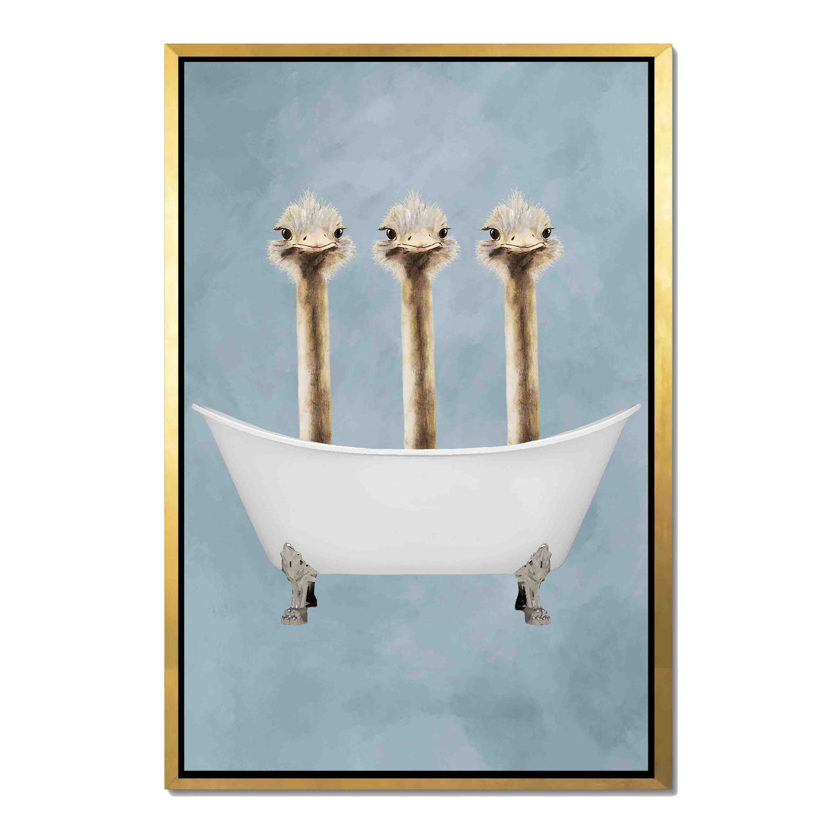 Briarley Axis Ostrich Canvas Wall Art — gallery image 46