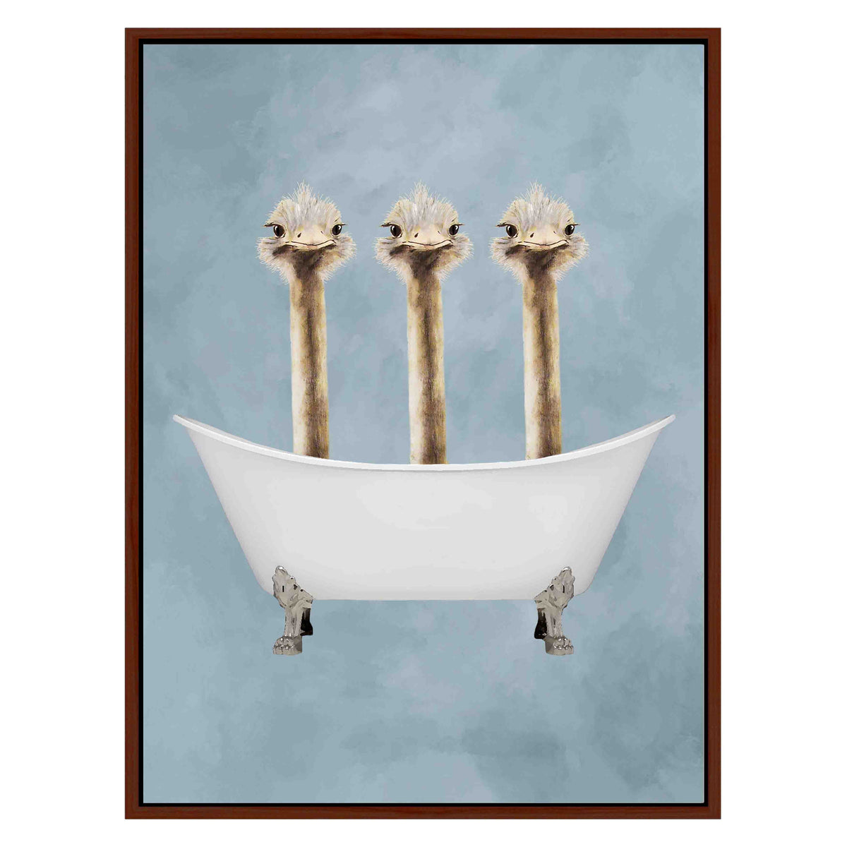 Briarley Axis Ostrich Canvas Wall Art — gallery image 42