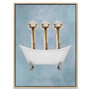 Briarley Axis Ostrich Canvas Wall Art — gallery image 31