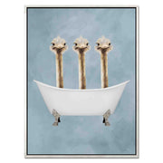 Briarley Axis Ostrich Canvas Wall Art — gallery image 49