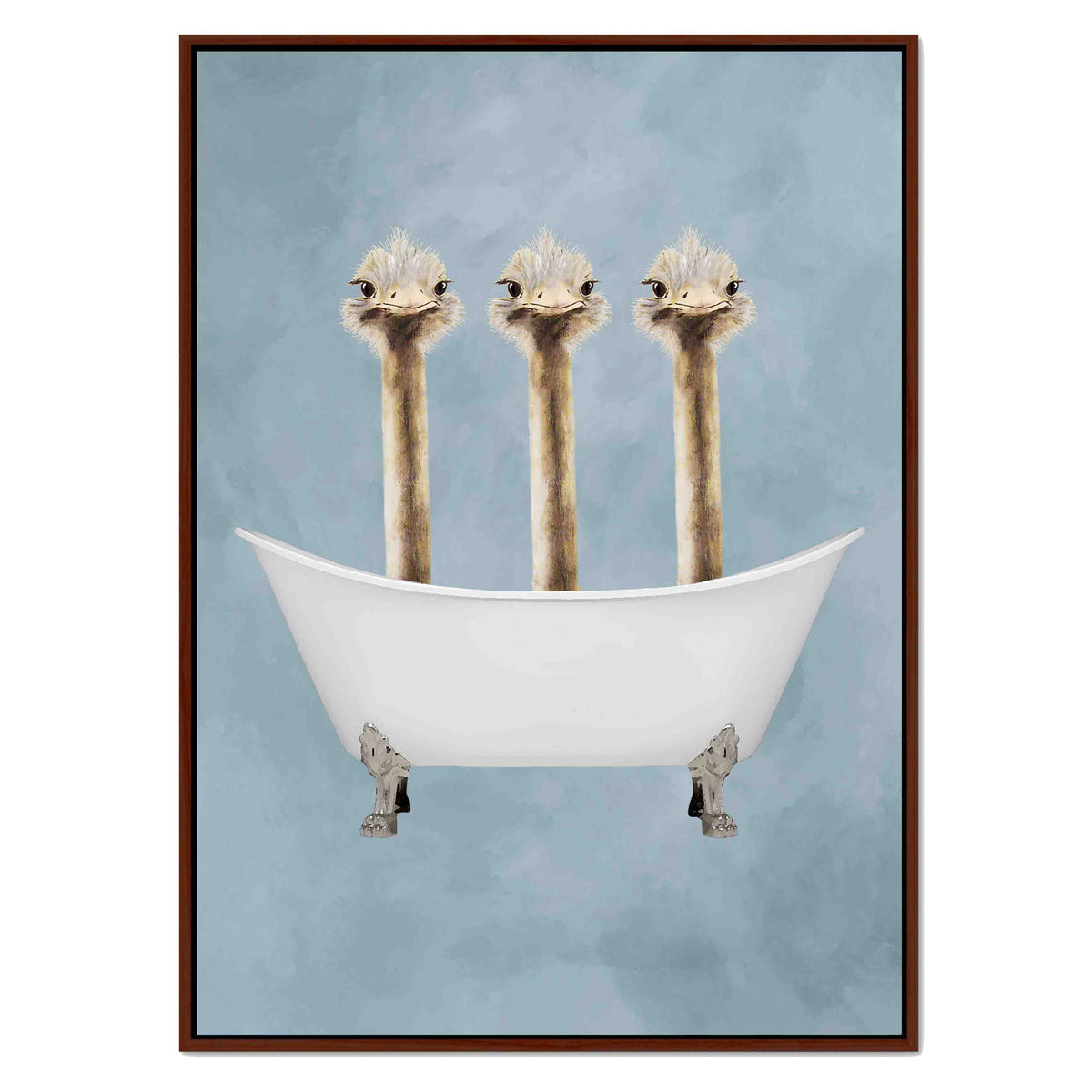 Briarley Axis Ostrich Canvas Wall Art — gallery image 22