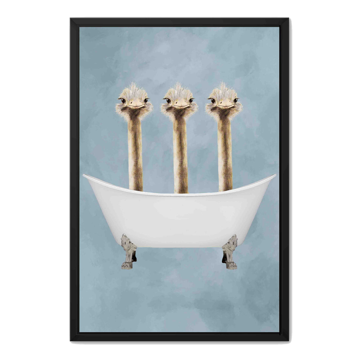 Briarley Axis Ostrich Canvas Wall Art — gallery image 20