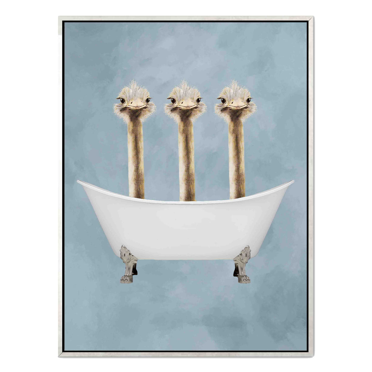 Briarley Axis Ostrich Canvas Wall Art — gallery image 36