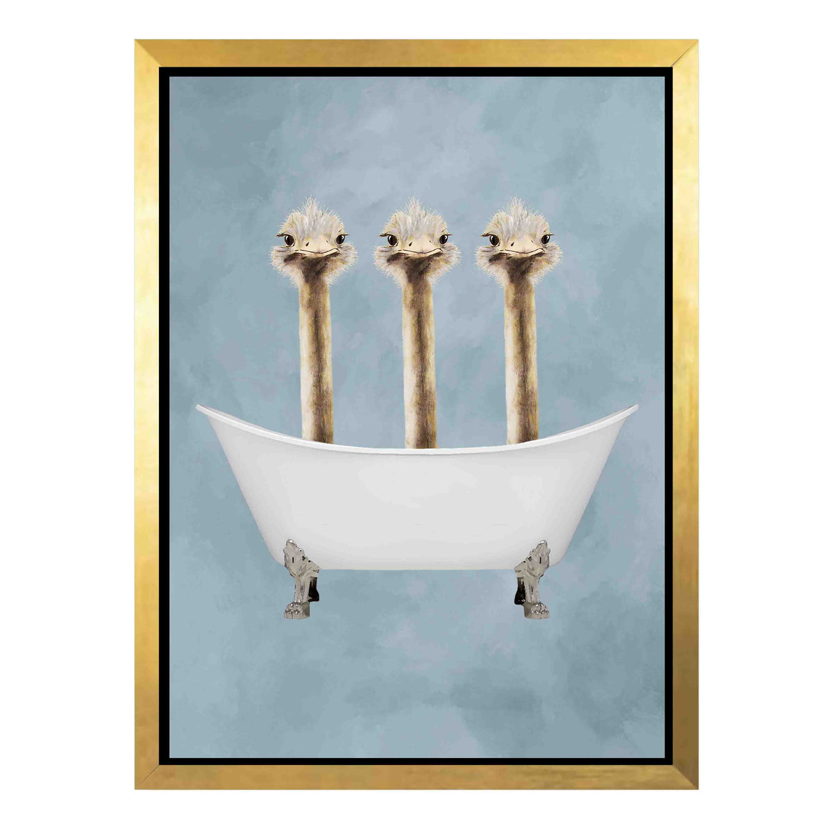 Briarley Axis Ostrich Canvas Wall Art — gallery image 45