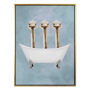 Briarley Axis Ostrich Canvas Wall Art — gallery image 27
