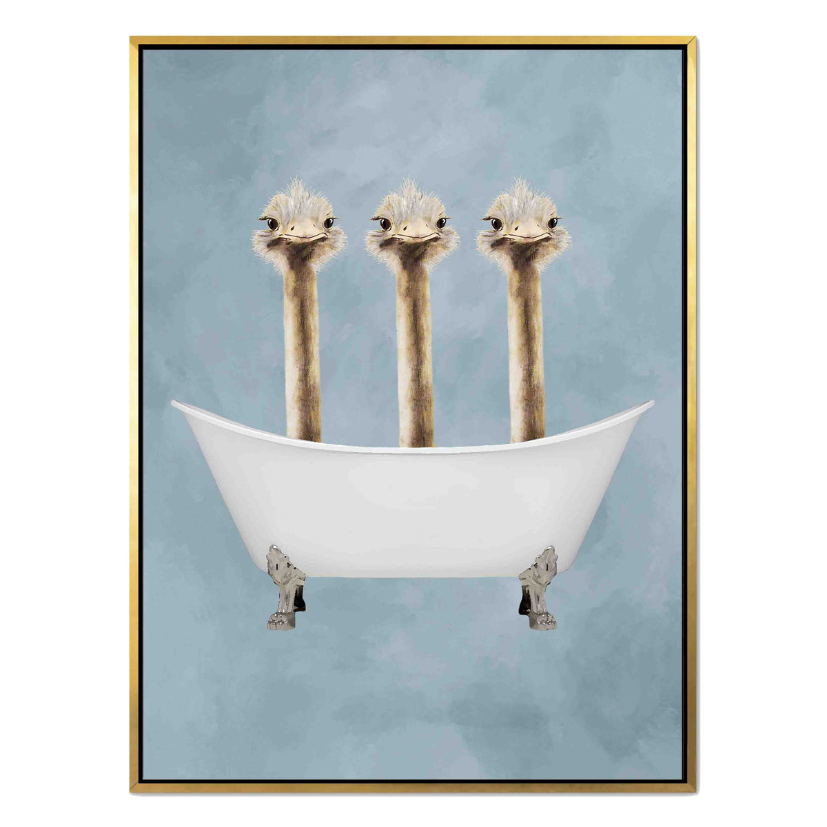 Briarley Axis Ostrich Canvas Wall Art — gallery image 27