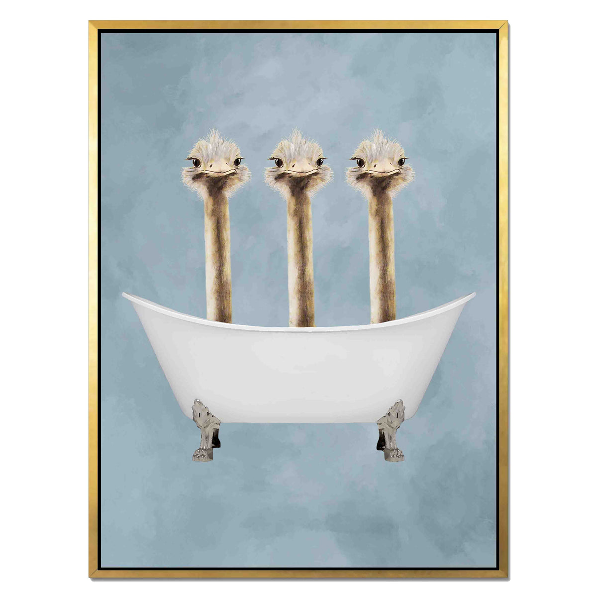 Briarley Axis Ostrich Canvas Wall Art — gallery image 26