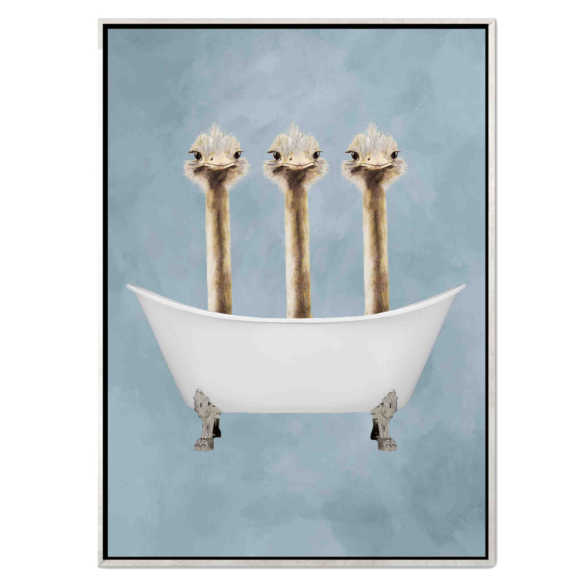Briarley Axis Ostrich Canvas Wall Art — gallery image 48