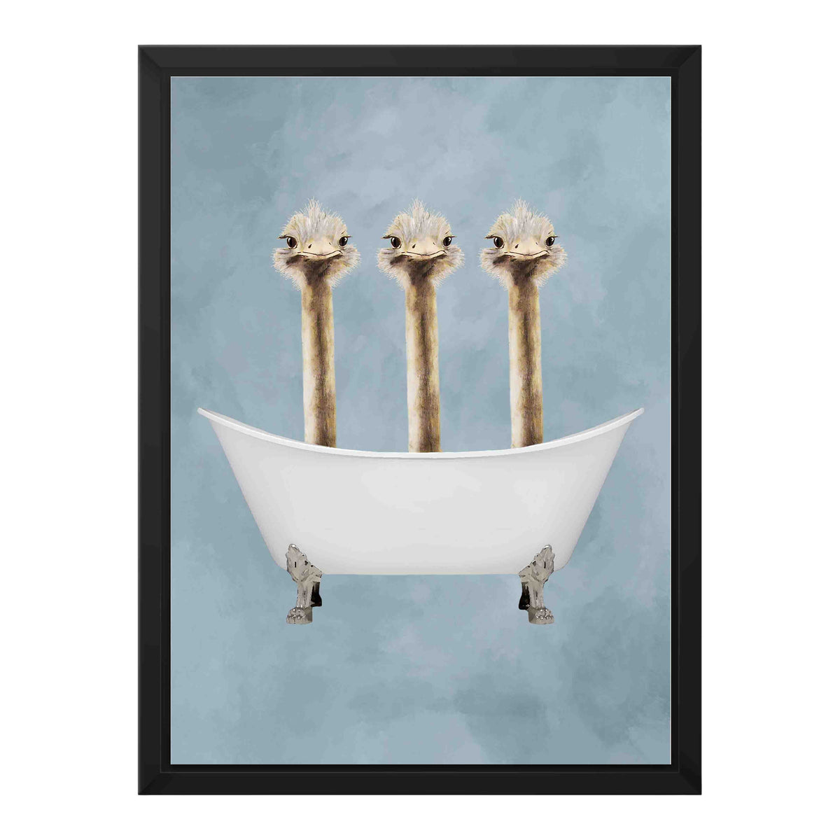 Briarley Axis Ostrich Canvas Wall Art — gallery image 19