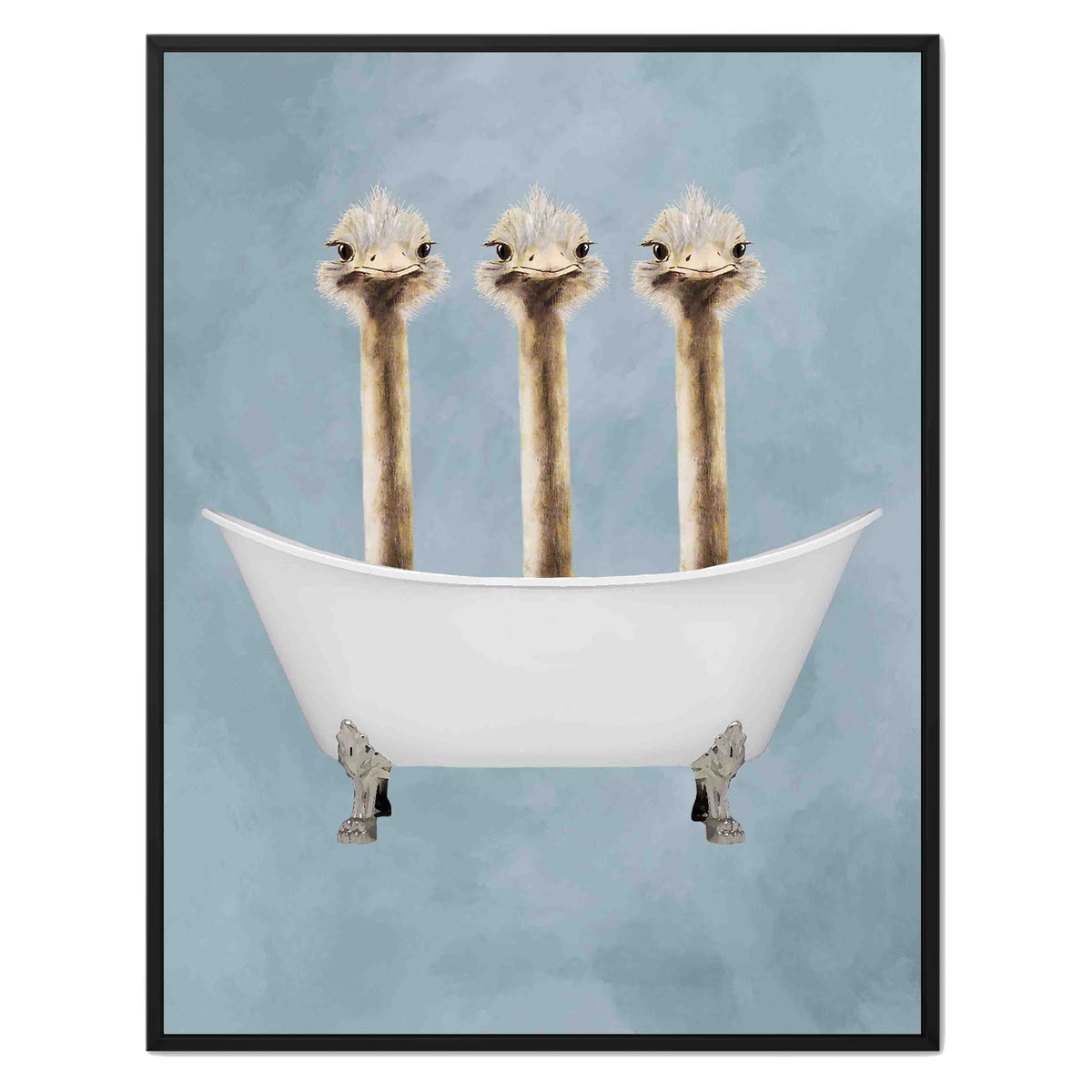 Briarley Axis Ostrich Canvas Wall Art — gallery image 39