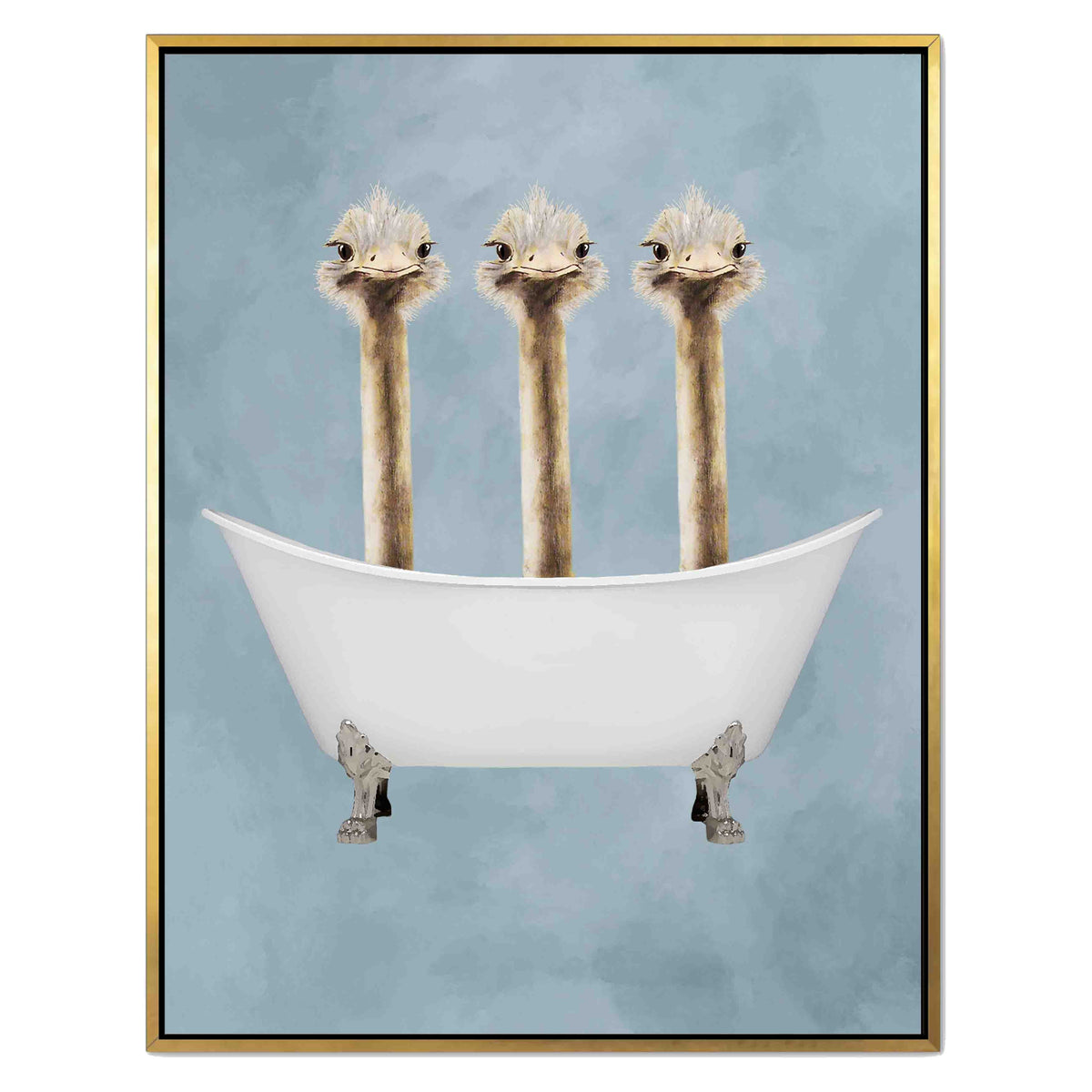 Briarley Axis Ostrich Canvas Wall Art — gallery image 25