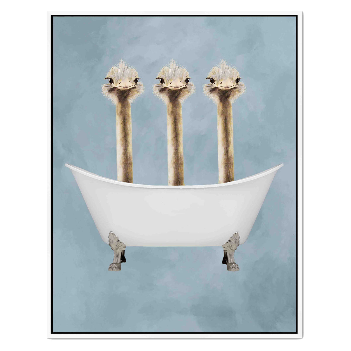 Briarley Axis Ostrich Canvas Wall Art — gallery image 50