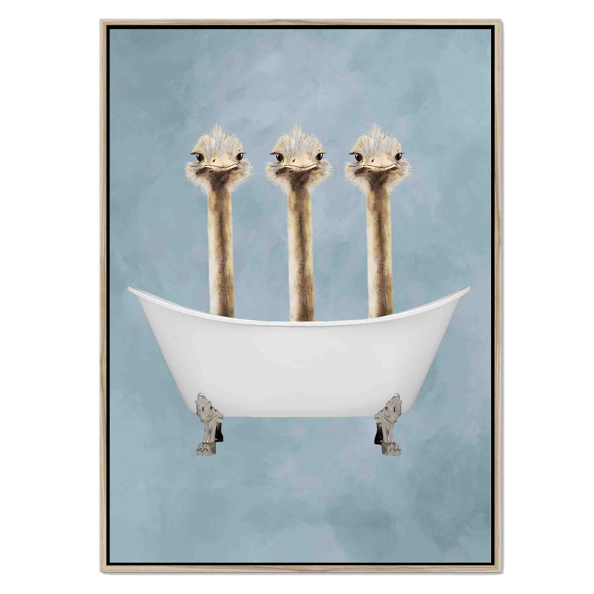 Briarley Axis Ostrich Canvas Wall Art — gallery image 29
