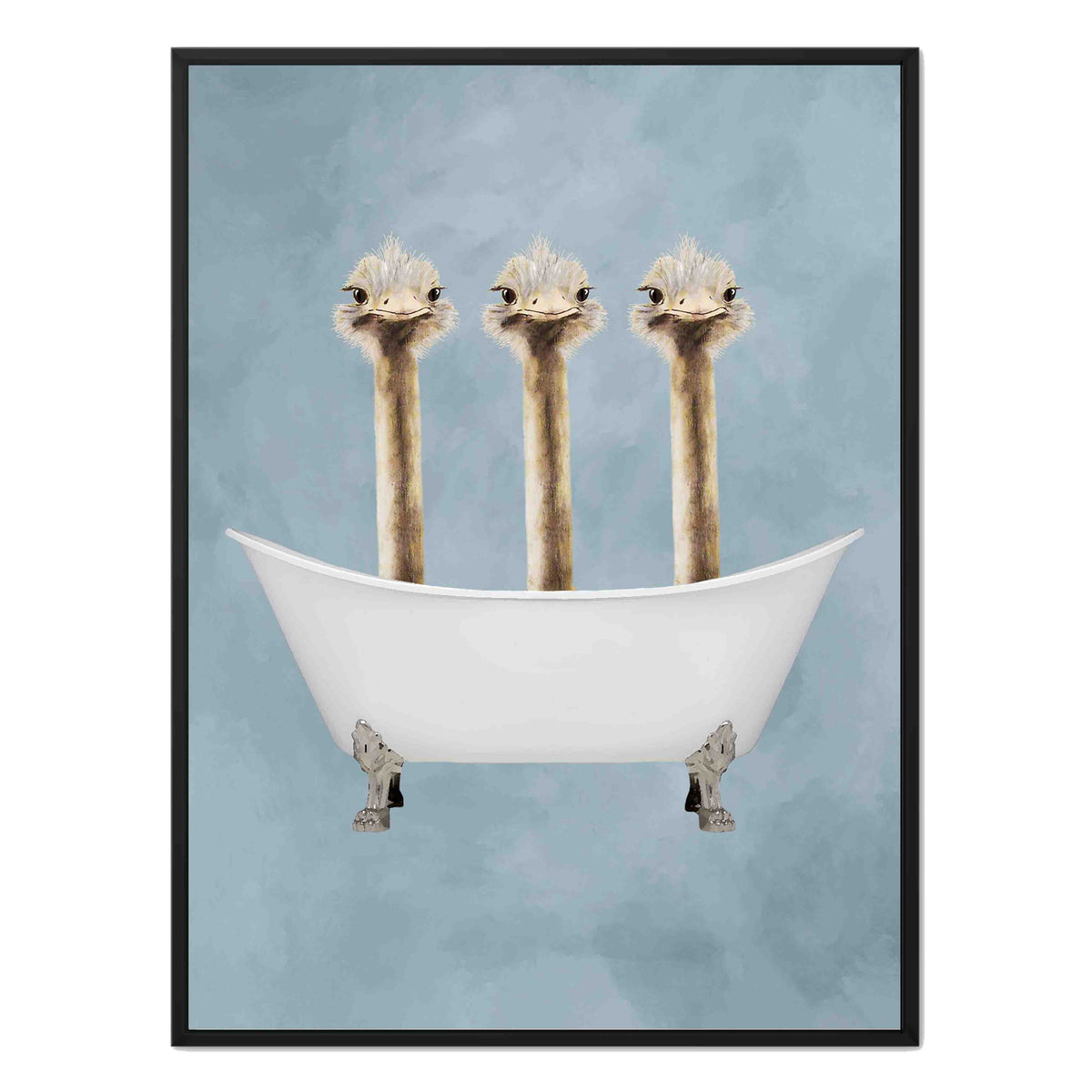 Briarley Axis Ostrich Canvas Wall Art — gallery image 40