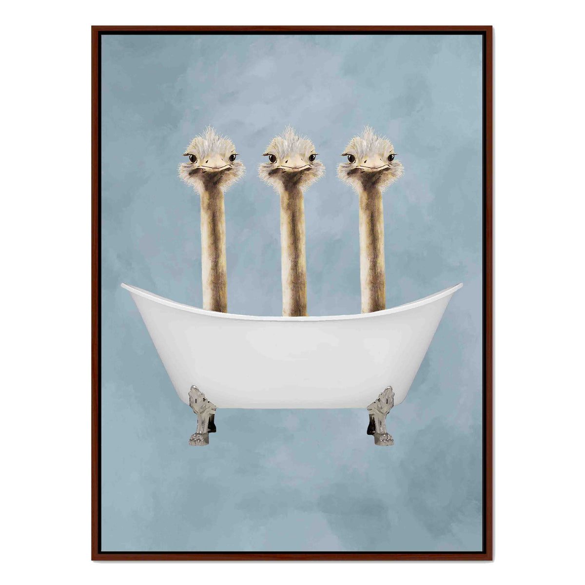 Briarley Axis Ostrich Canvas Wall Art — gallery image 43