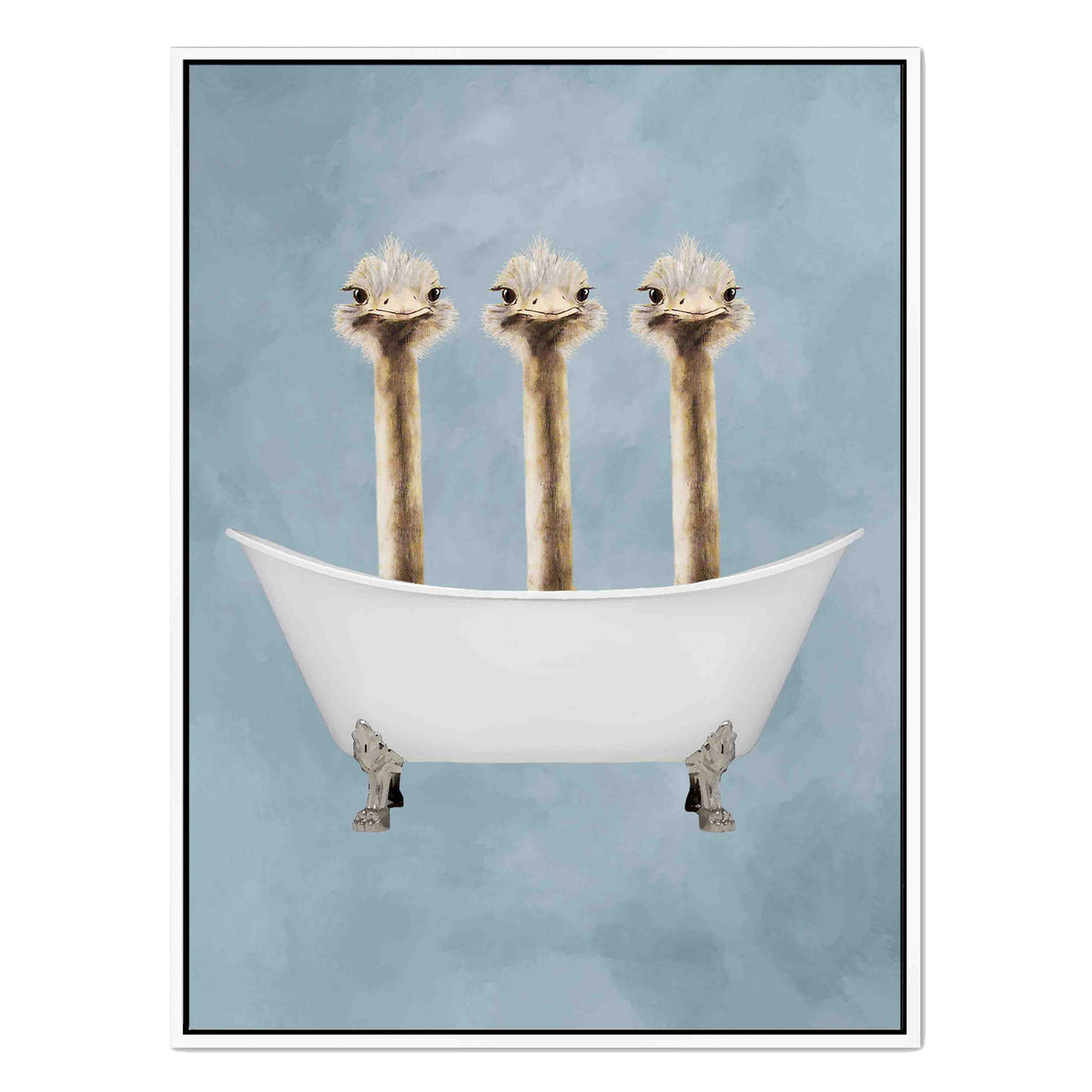 Briarley Axis Ostrich Canvas Wall Art — gallery image 53