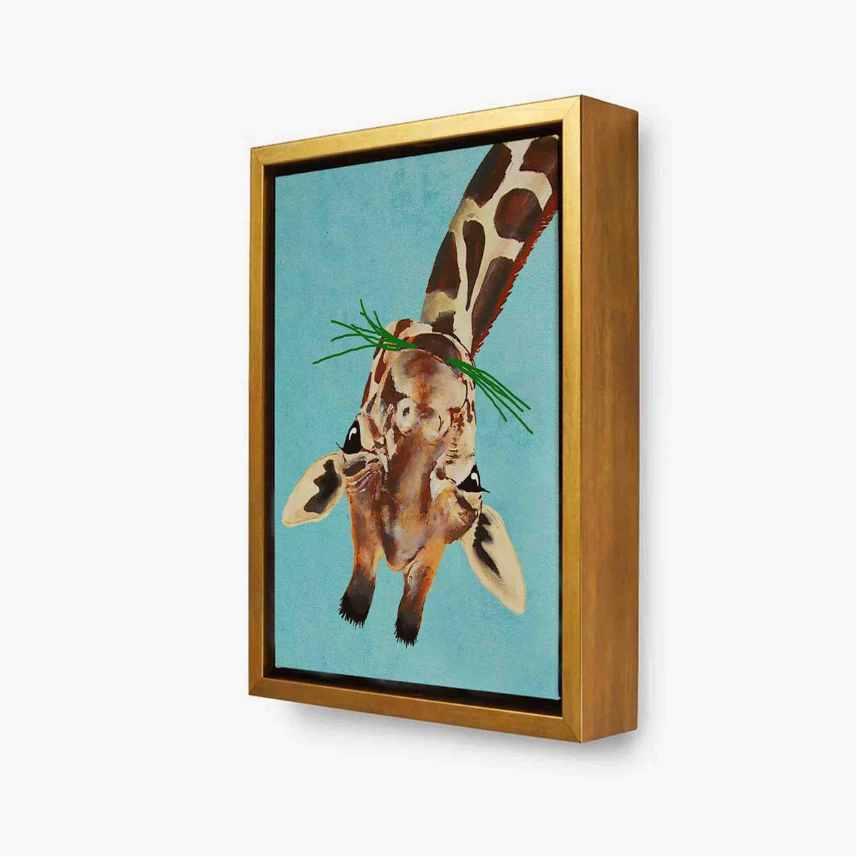 Mossley Axis Giraffe Canvas Wall Art — gallery image 10