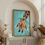 Mossley Axis Giraffe Canvas Wall Art — gallery image 5