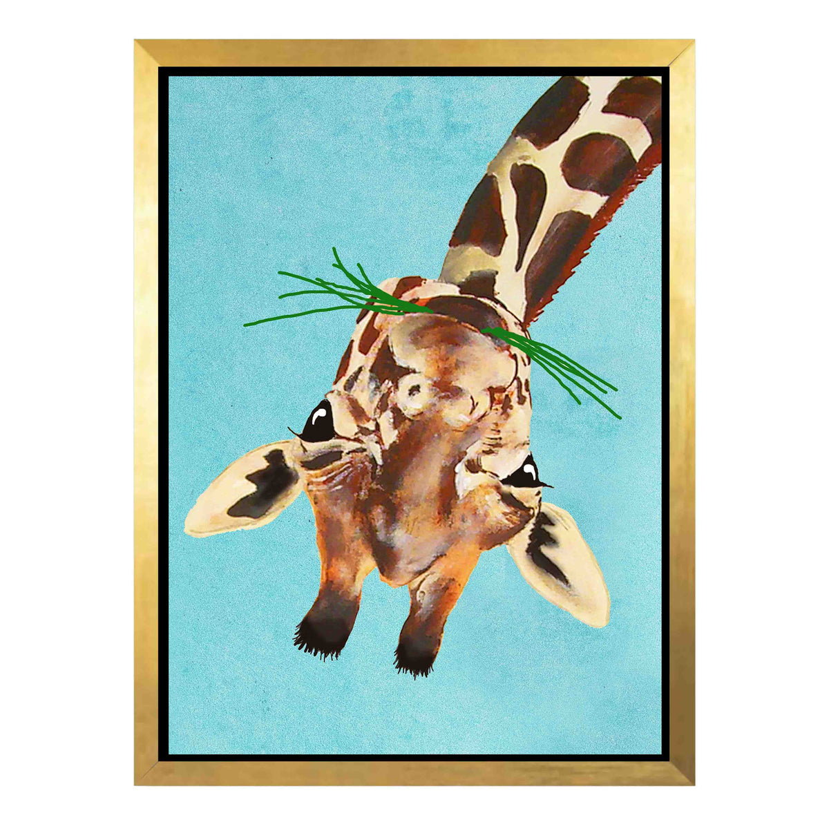 Mossley Axis Giraffe Canvas Wall Art — gallery image 30