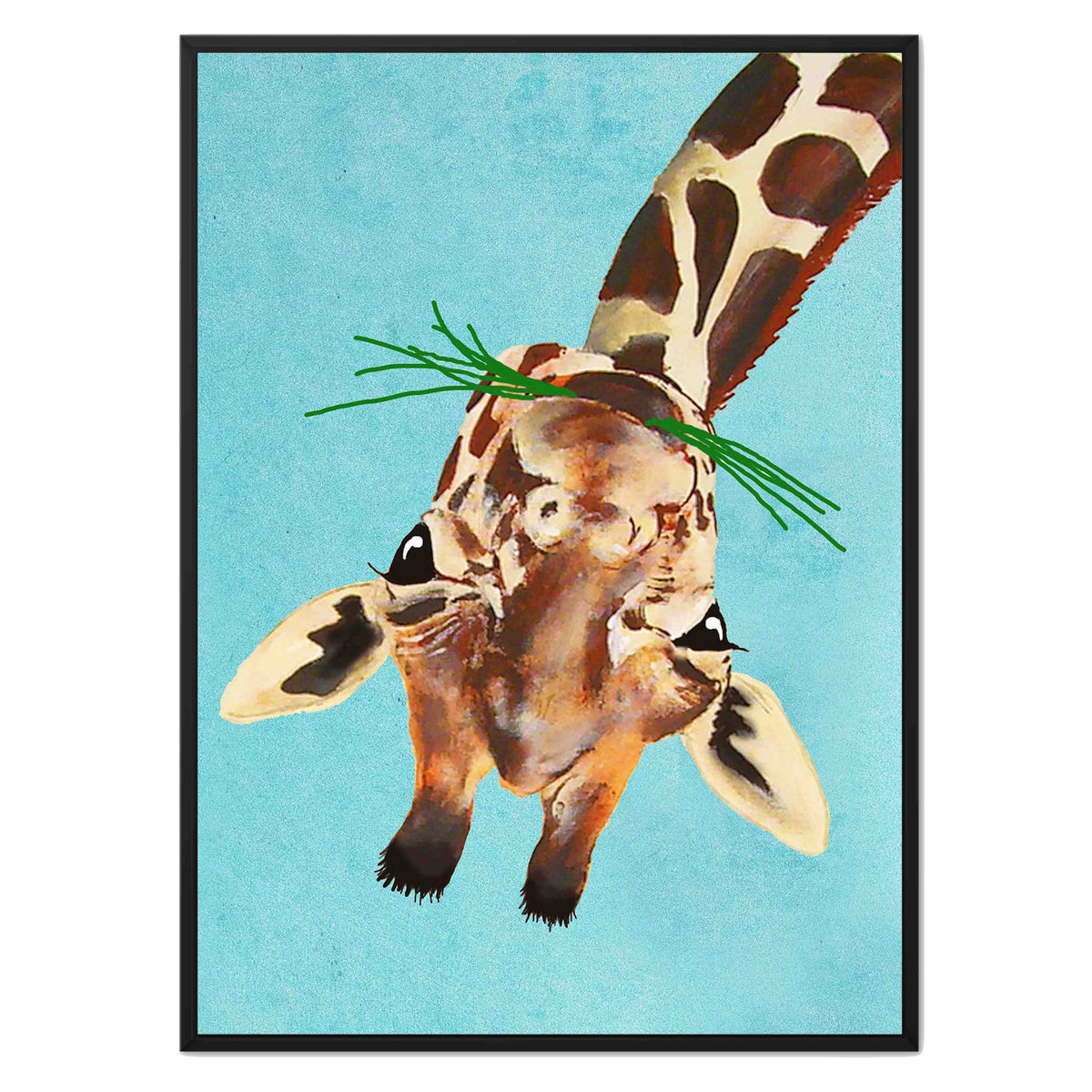 Mossley Axis Giraffe Canvas Wall Art — gallery image 19