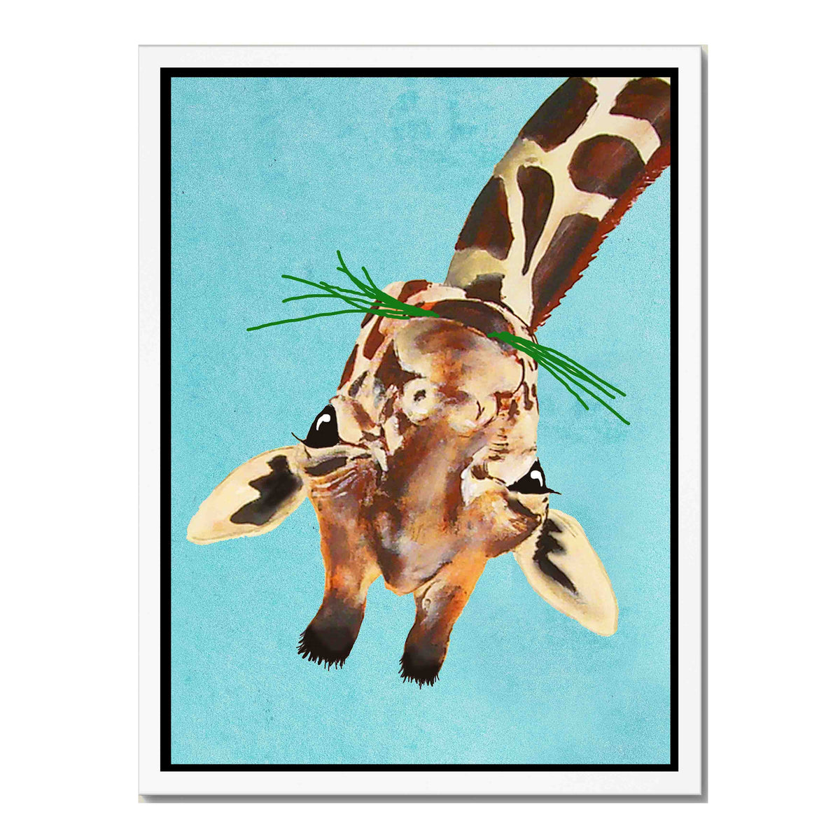 Mossley Axis Giraffe Canvas Wall Art — gallery image 47