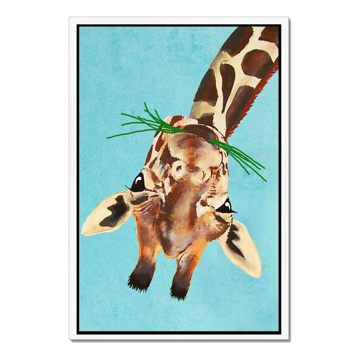 Mossley Axis Giraffe Canvas Wall Art — gallery image 48