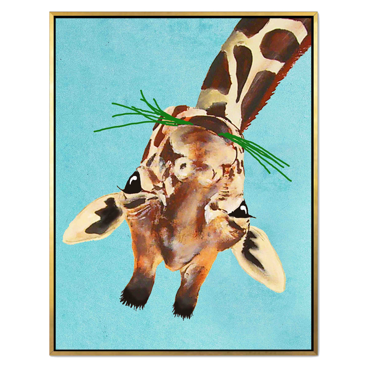 Mossley Axis Giraffe Canvas Wall Art — gallery image 28