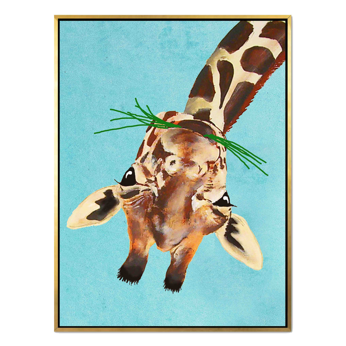 Mossley Axis Giraffe Canvas Wall Art — gallery image 33