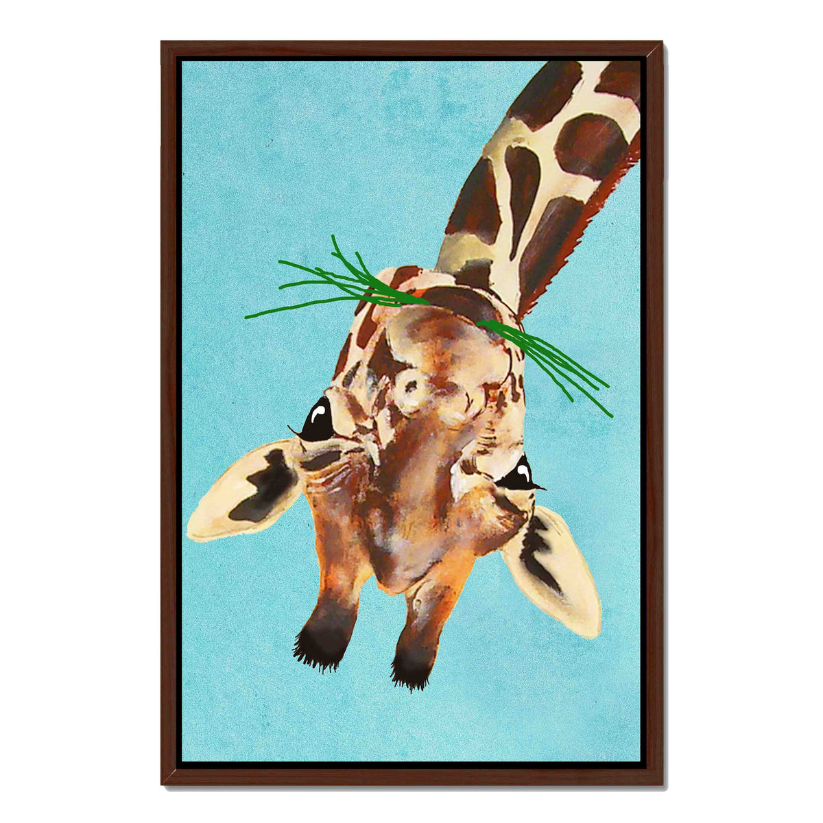 Mossley Axis Giraffe Canvas Wall Art — gallery image 25