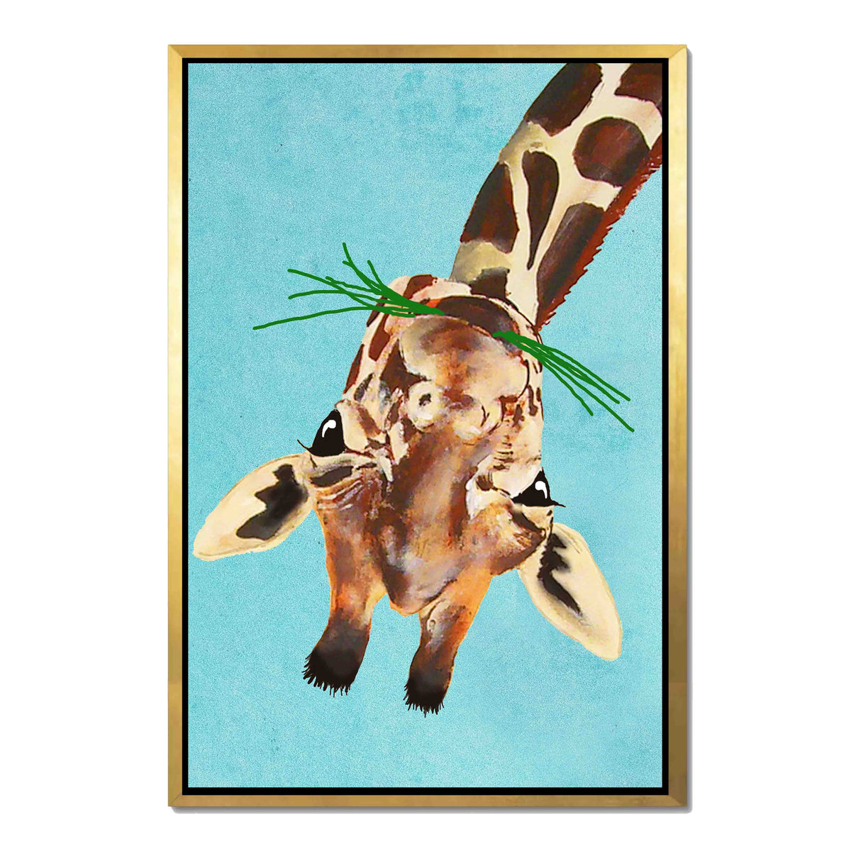 Mossley Axis Giraffe Canvas Wall Art — gallery image 31