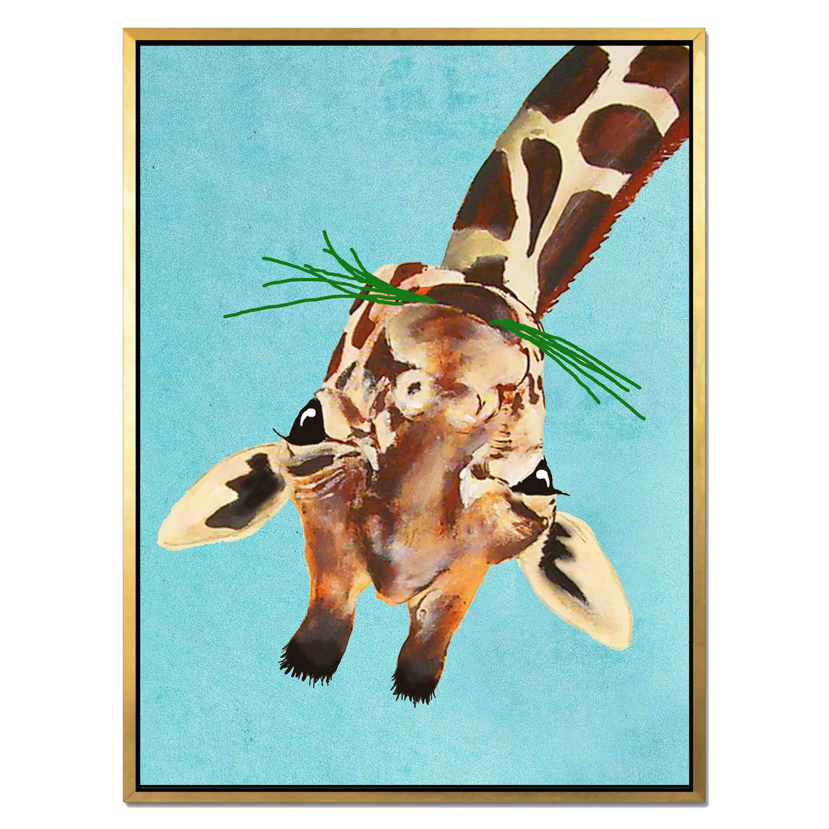 Mossley Axis Giraffe Canvas Wall Art — gallery image 32
