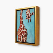 Langford Axis Giraffe Canvas Wall Art — gallery image 10